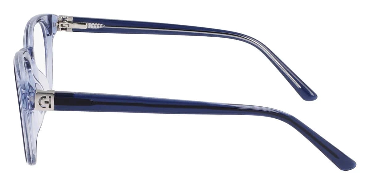 Cole Haan CH4500 416 Eyeglasses Blue Crystal 50mm Unisex 3