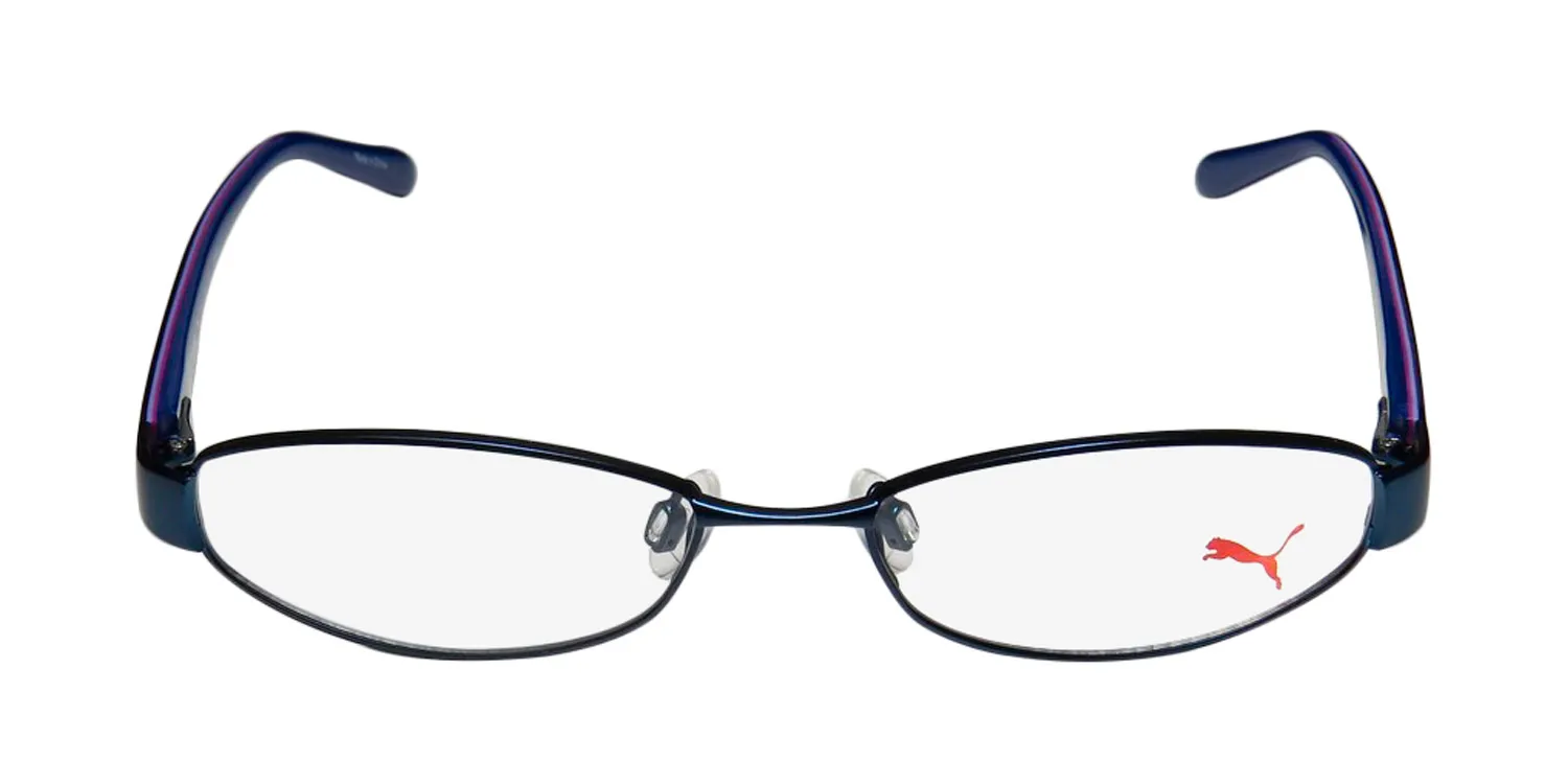 Puma 15357 Pico bl Eyeglasses Blue 50mm Unisex 3