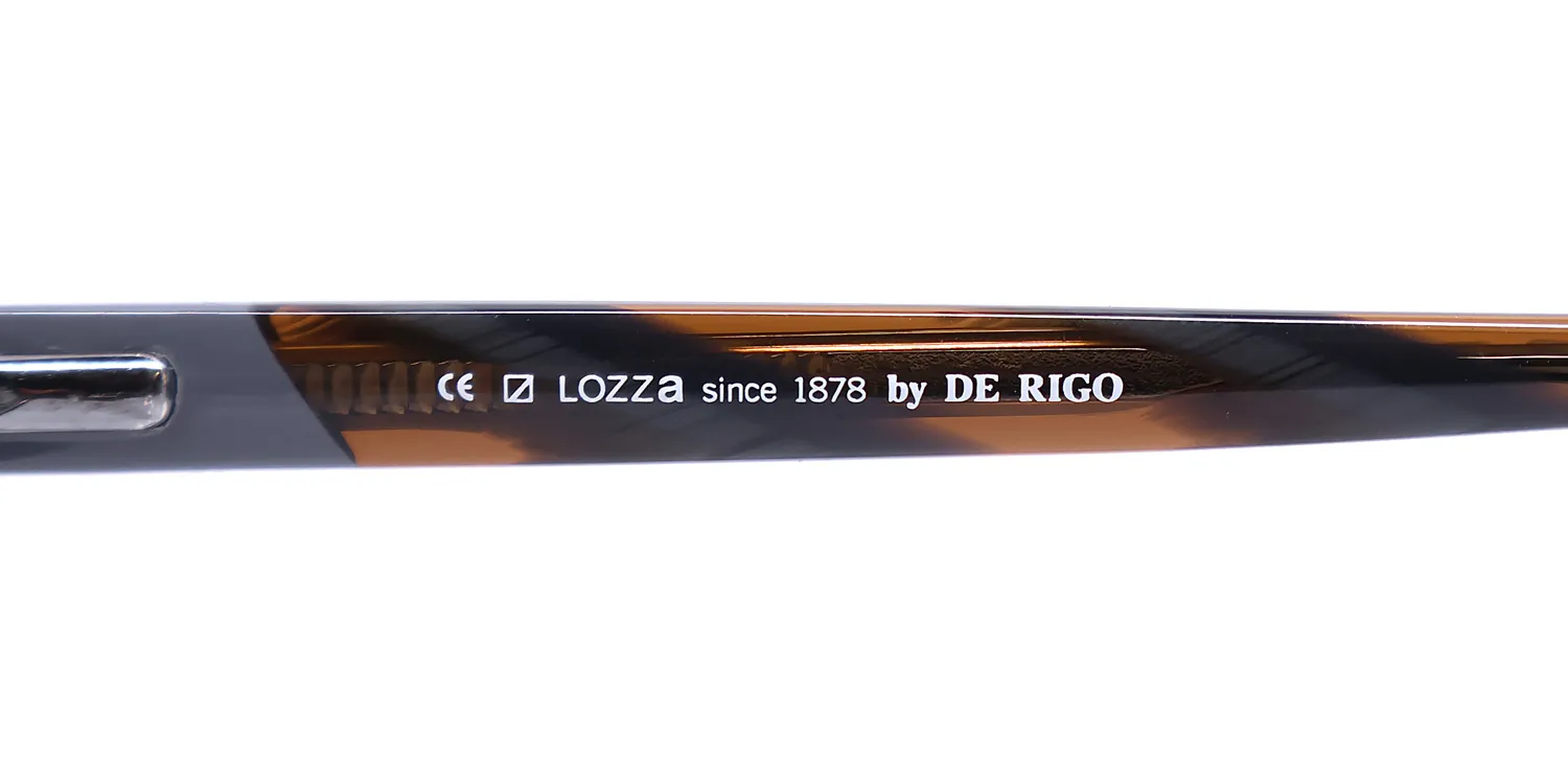 Lozza Vl2061 Gothic 0k05 Eyeglasses Brown 54mm 7