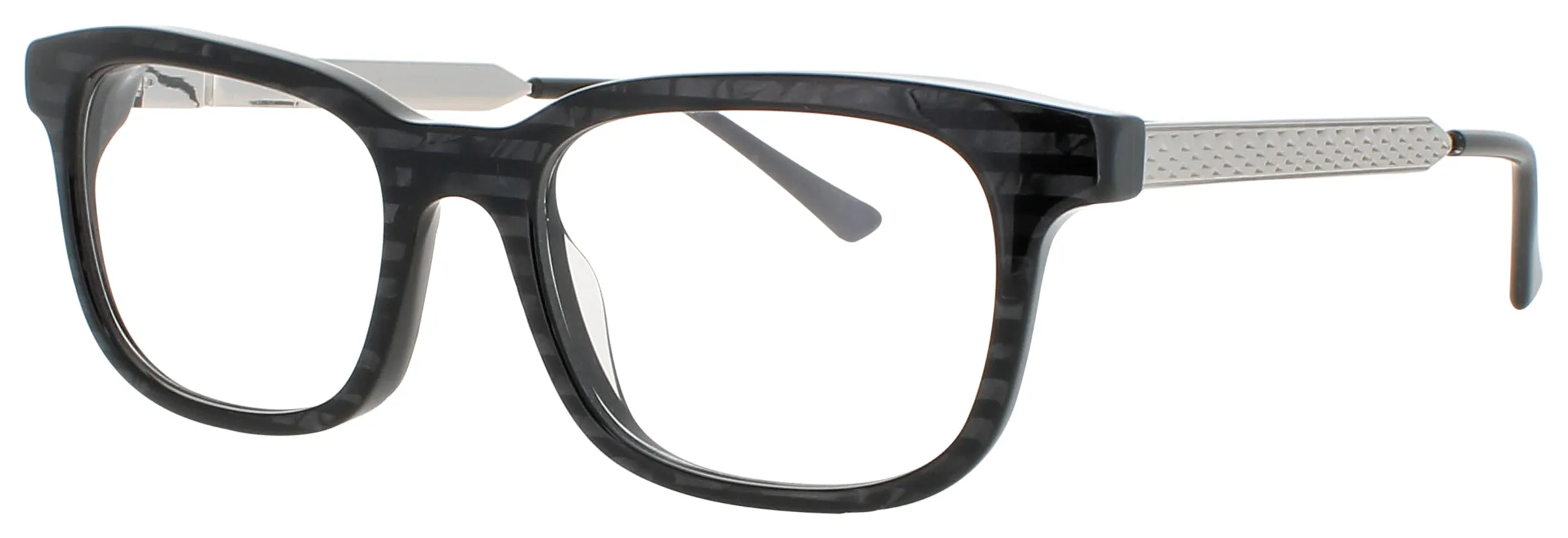 Harry Lary JUMPY E00 Eyeglasses Black 49mm Men