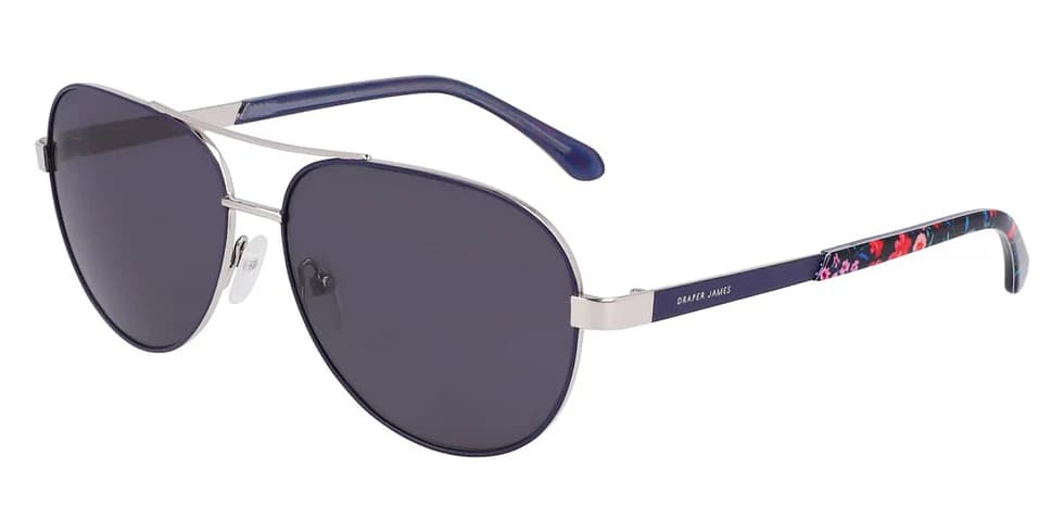 Draper James DJ7054 414 INDIGO Sunglasses Silver 140mm Unisex