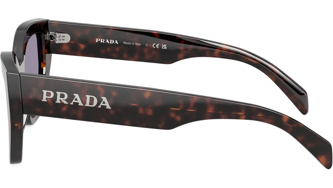 Prada 0PR A09SF 17N03N Sunglasses Root Tortoise 55mm Women 3