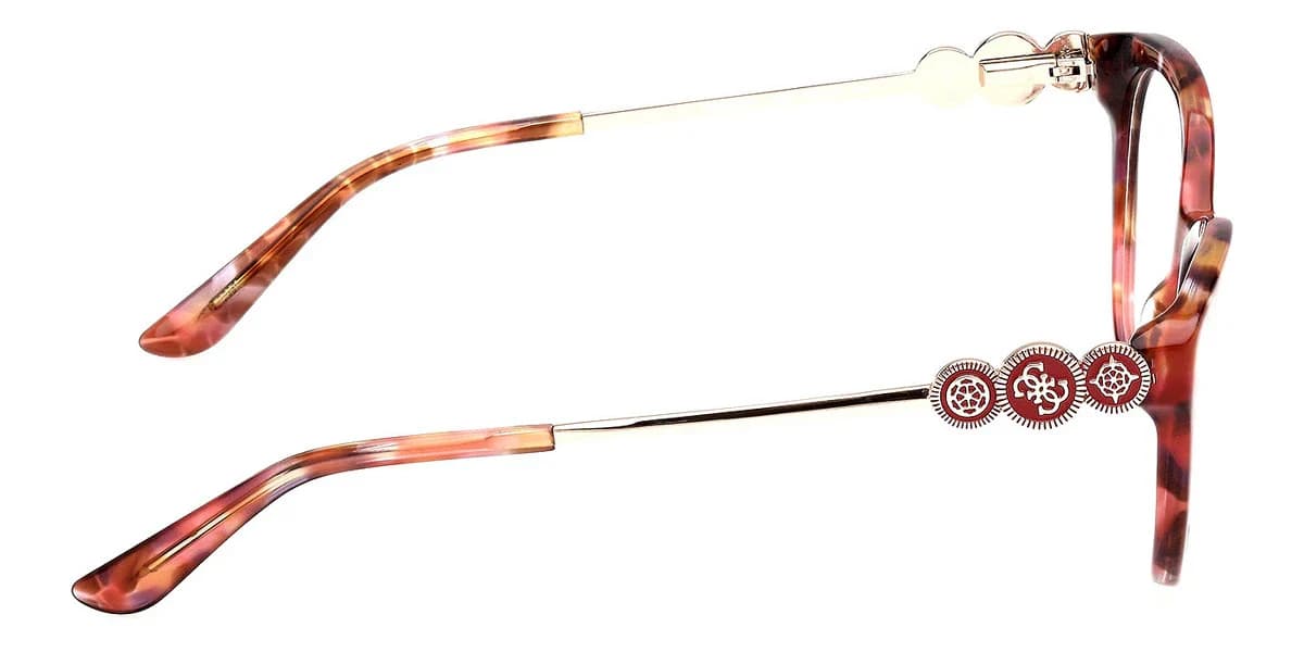 Guess GU50230 068 Eyeglasses Red 53mm Women 5