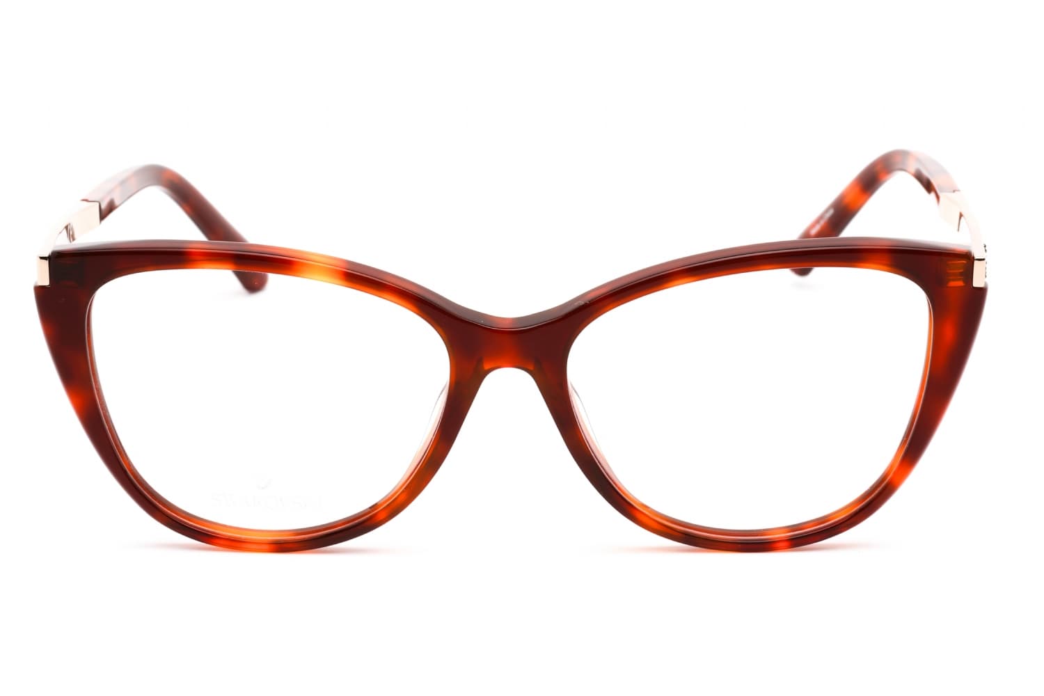 Swarovski SK5414 52 Eyeglasses Dark Havana 53mm Women 2