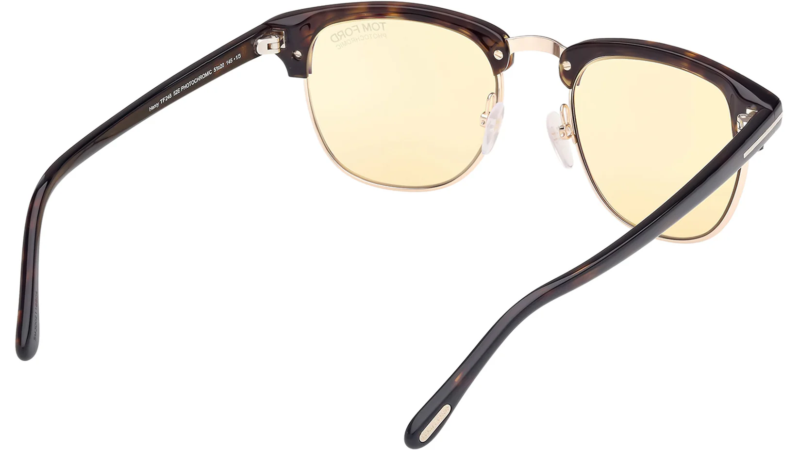 Tom Ford FT0248 52E Sunglasses Dark Havana 51mm Men 5