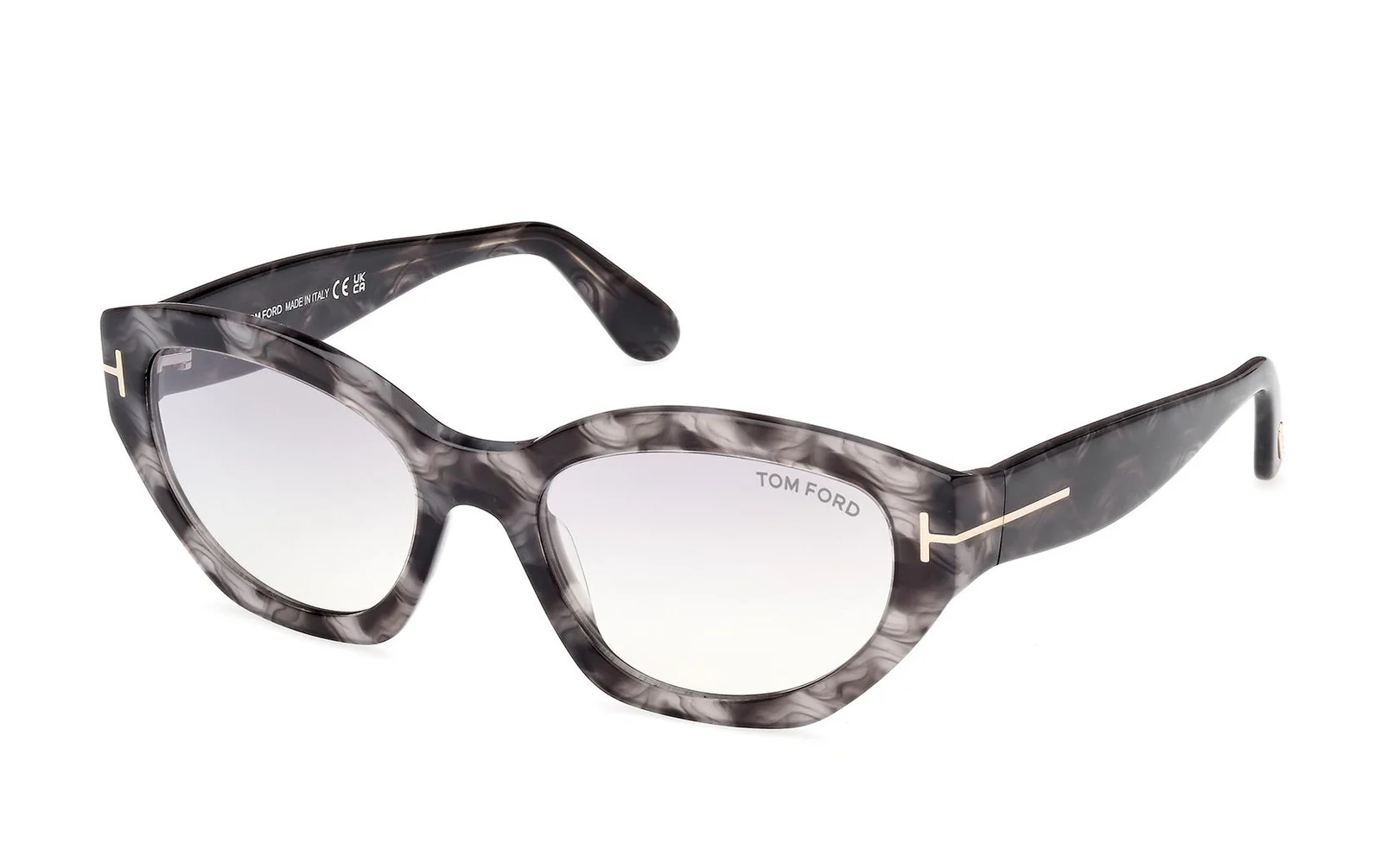 Tom Ford FT1086 55C Sunglasses Coloured Havana 55mm Women