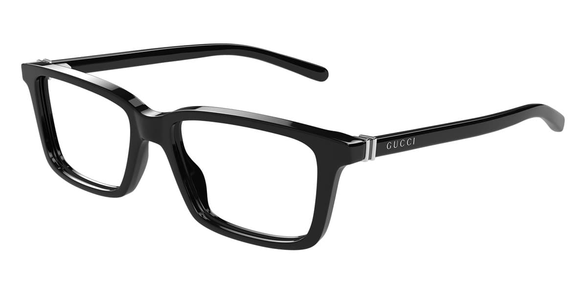 Gucci GG1672O 001 Eyeglasses Black 53mm Unisex