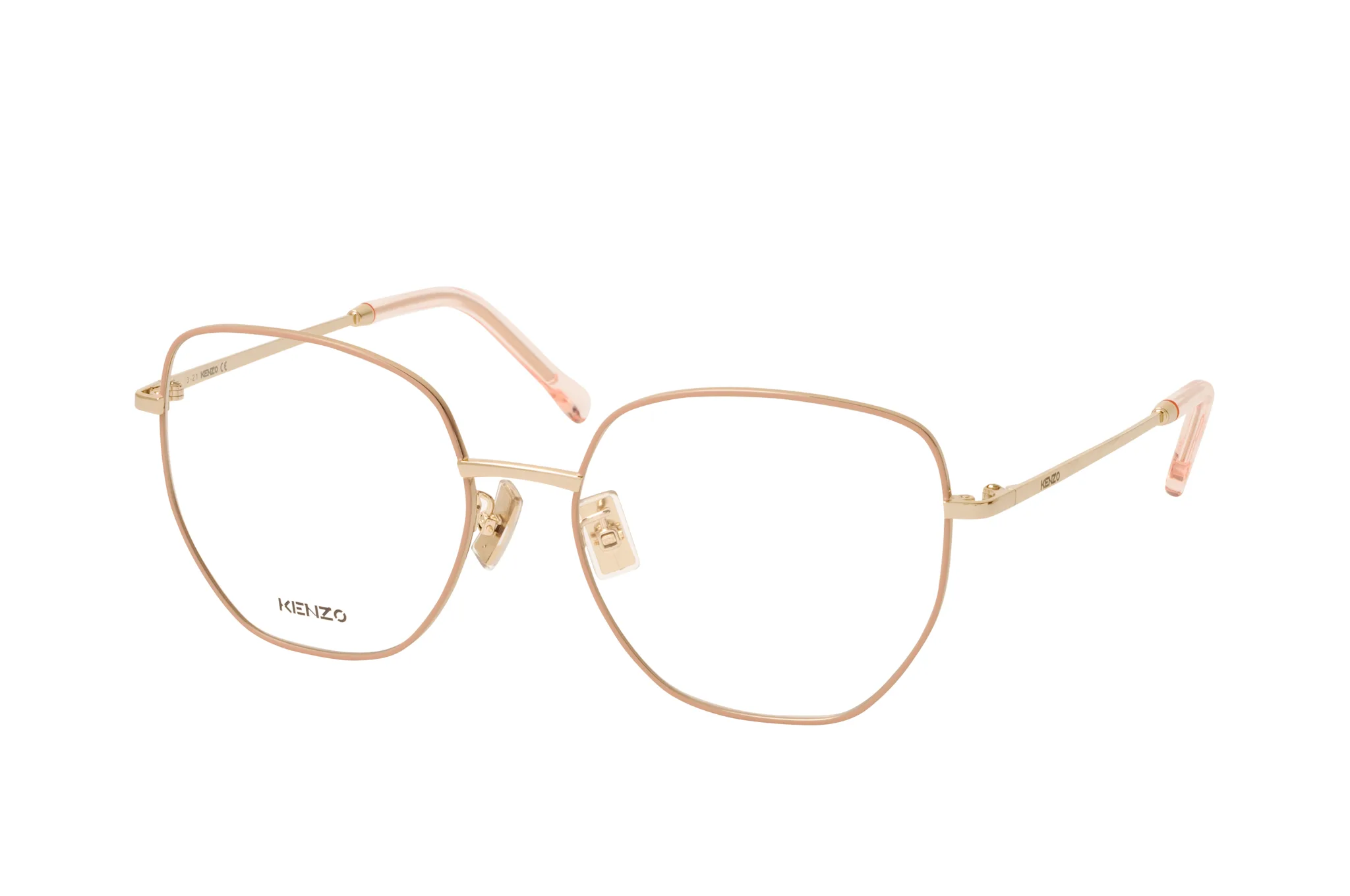 Kenzo KZ50156U 032 Eyeglasses Shiny Rose 56mm Women
