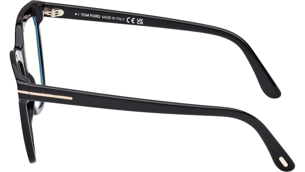 Tom Ford FT6042B 001 Eyeglasses Shiny Black 54mm Women 4