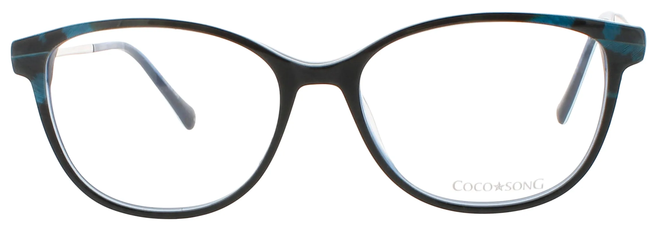 Coco Song WAITING SOMEONE C01 Eyeglasses Black Blue 53mm Women 2
