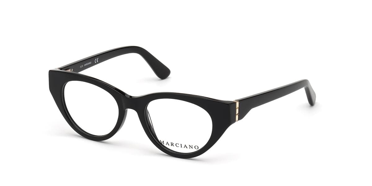 Marciano GM0362-S 001 GM 0362 Eyeglasses Black 49mm Women