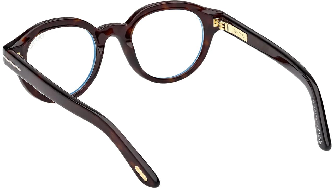 Tom Ford FT6037B 052 Eyeglasses Dark Havana 49mm Men 3