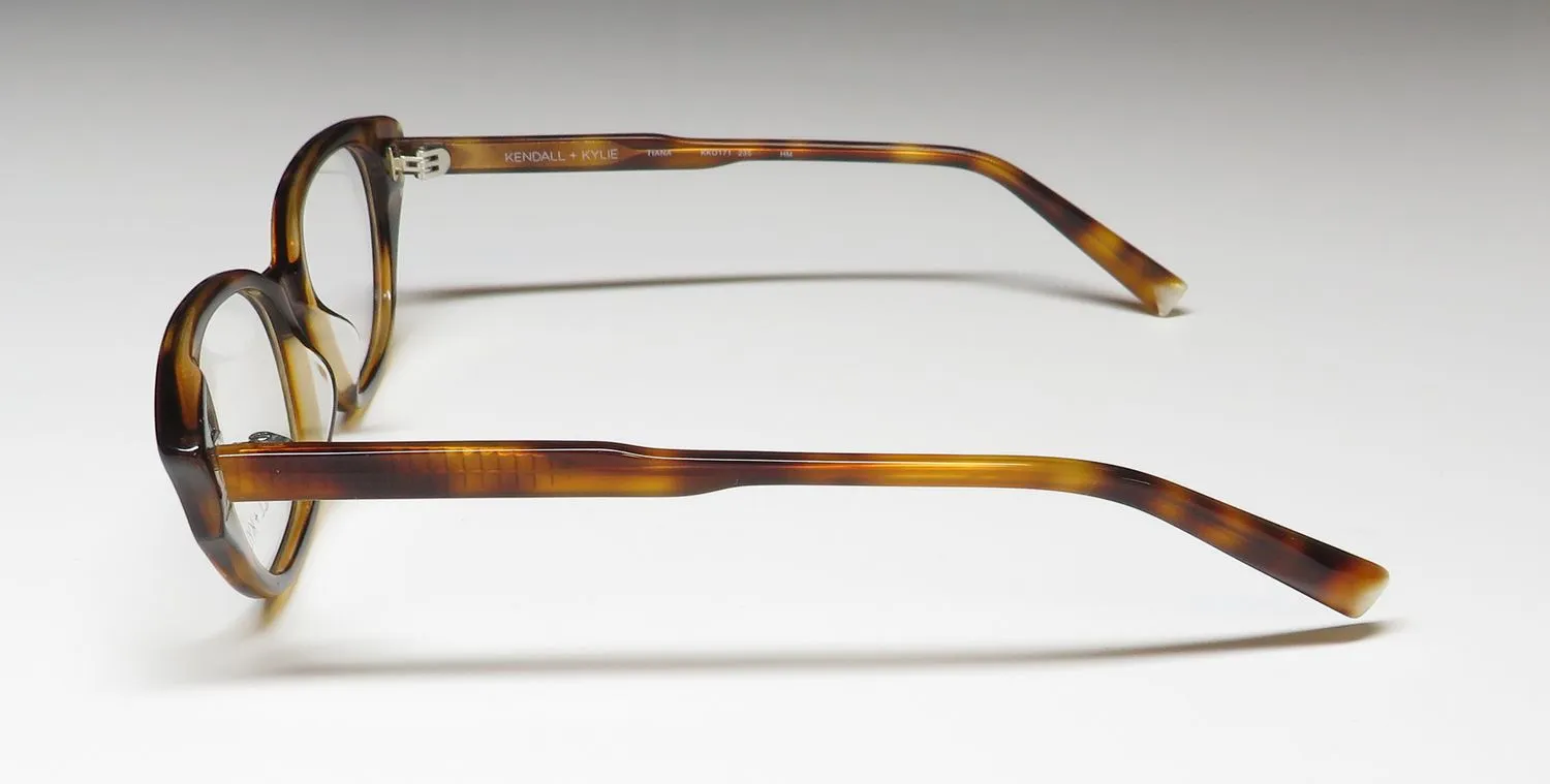 Kendall + Kylie Kko171 Tiana 235 Eyeglasses Iridescent Tortoise 51mm 4
