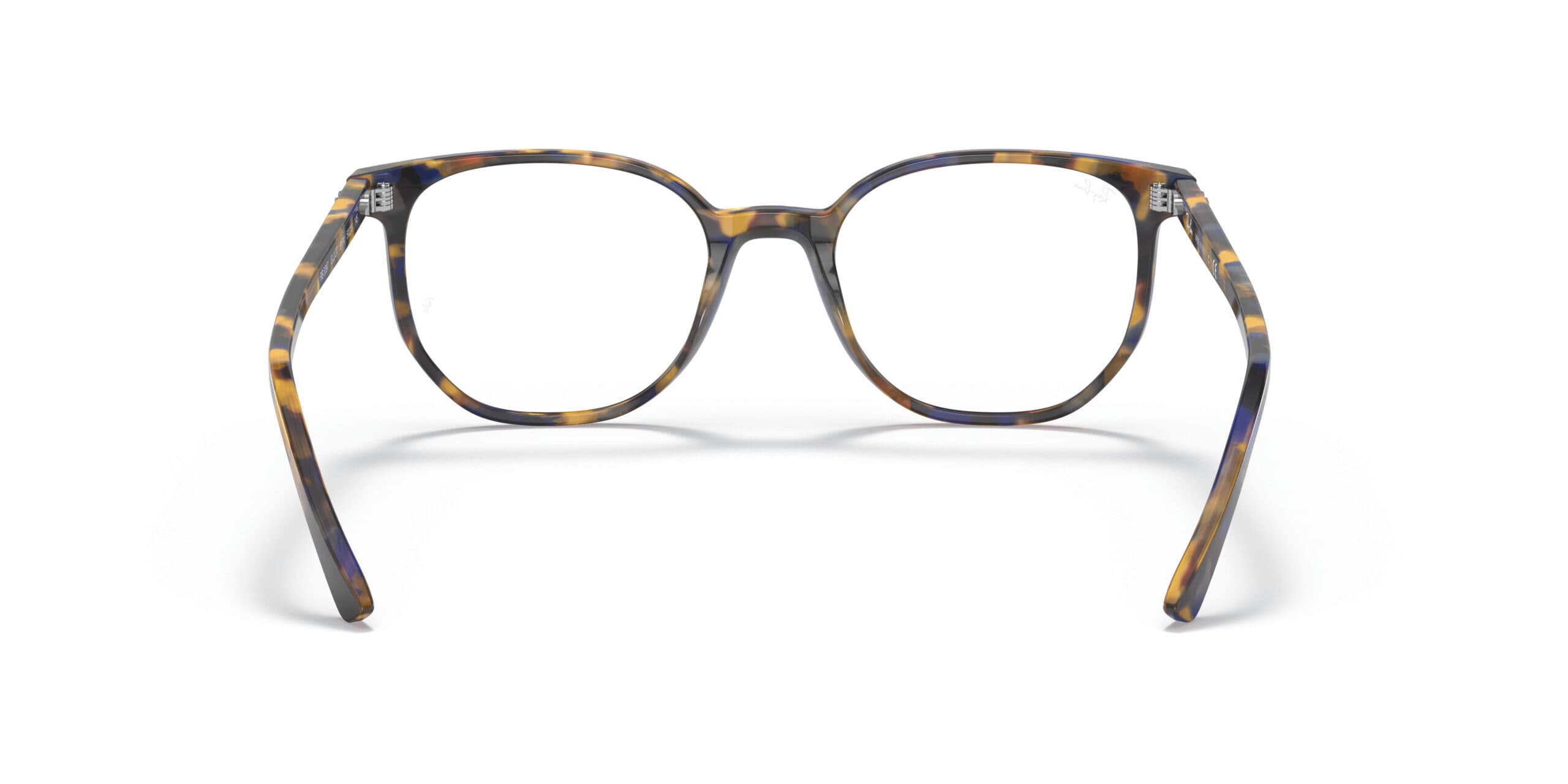 Ray-Ban RB5397 Elliot 8174 Eyeglasses Yellow Blue Havana 50mm Unisex 4