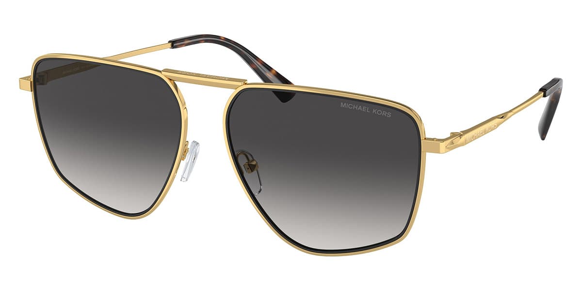 Michael Kors MK1153 Silverton 18968G Sunglasses Gold 58mm Women
