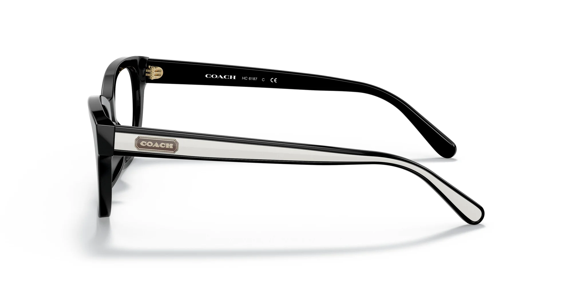 Coach 0HC6187 5002 Eyeglasses Transparent Brown Gradient 52mm Women 3