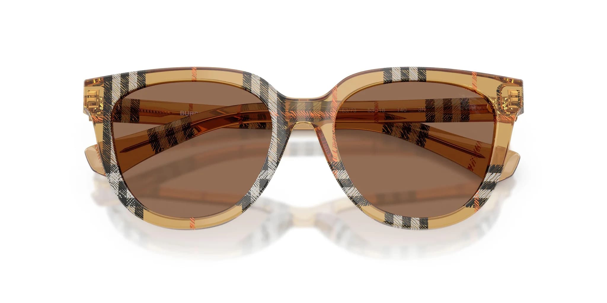 Burberry 0BE4469 416373 Sunglasses Check Sand 53mm Women 5