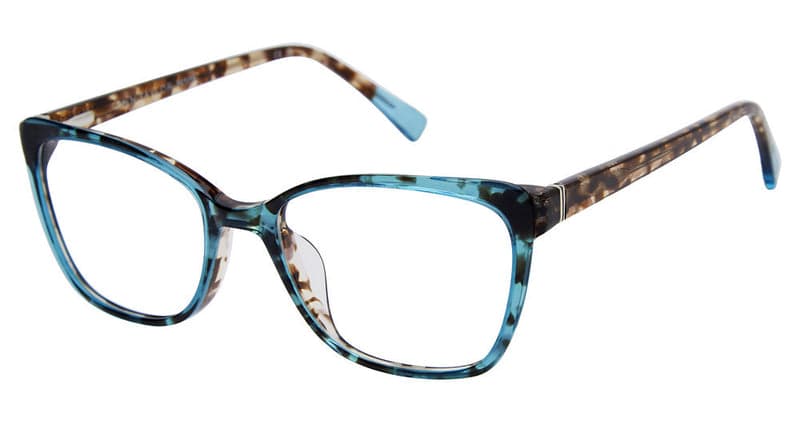 Ann Taylor ATP828 C02 Eyeglasses Teal/tortoise 48mm Women