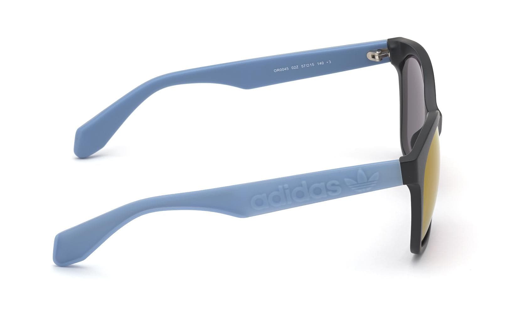 Adidas OR0045 02Z Sunglasses Matte Black 57mm Women 7