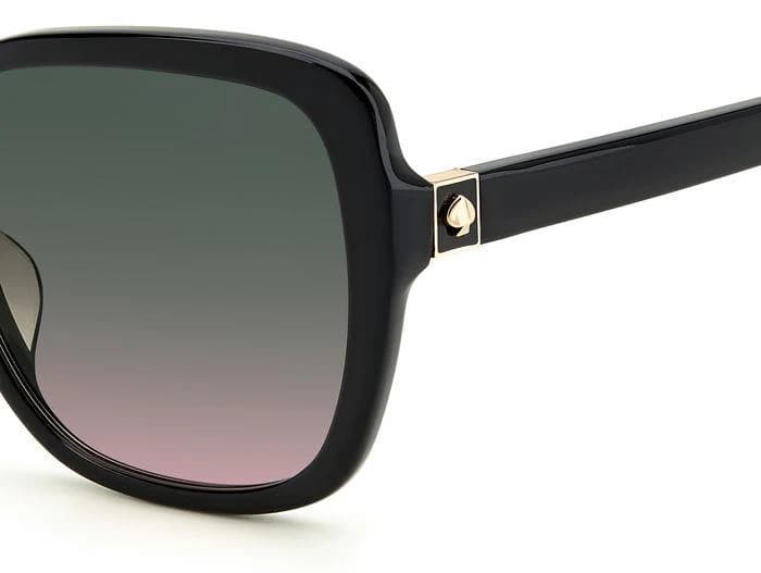 Kate Spade WILHEMINA/S 0807 Sunglasses Black 55mm Women 4