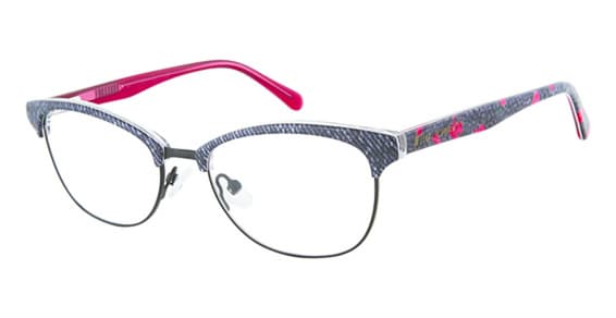 Betsey Johnson CAJJ BLK Eyeglasses Multicolor 49mm Kids