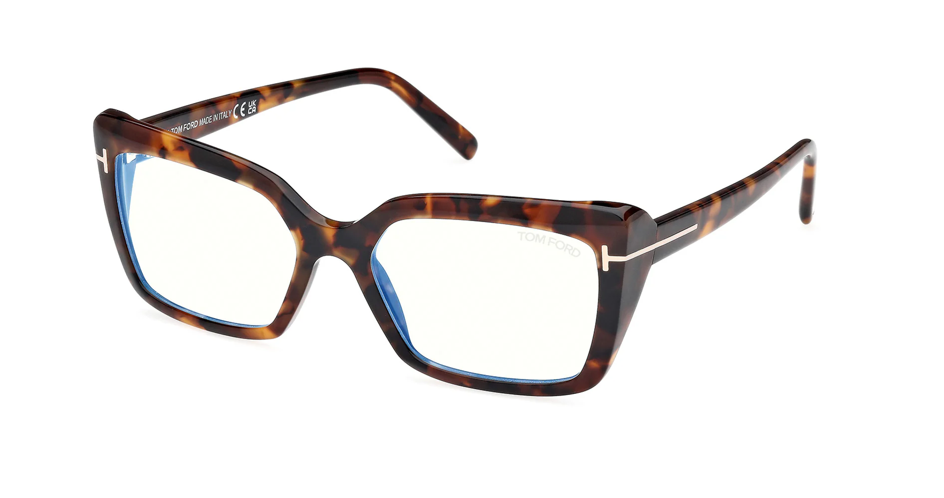 Tom Ford TF5991B ECO 052 Eyeglasses Brown 55mm Women