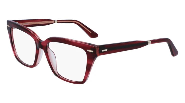 Calvin Klein CK22539 609 Eyeglasses Burgundy Havana 54mm Women