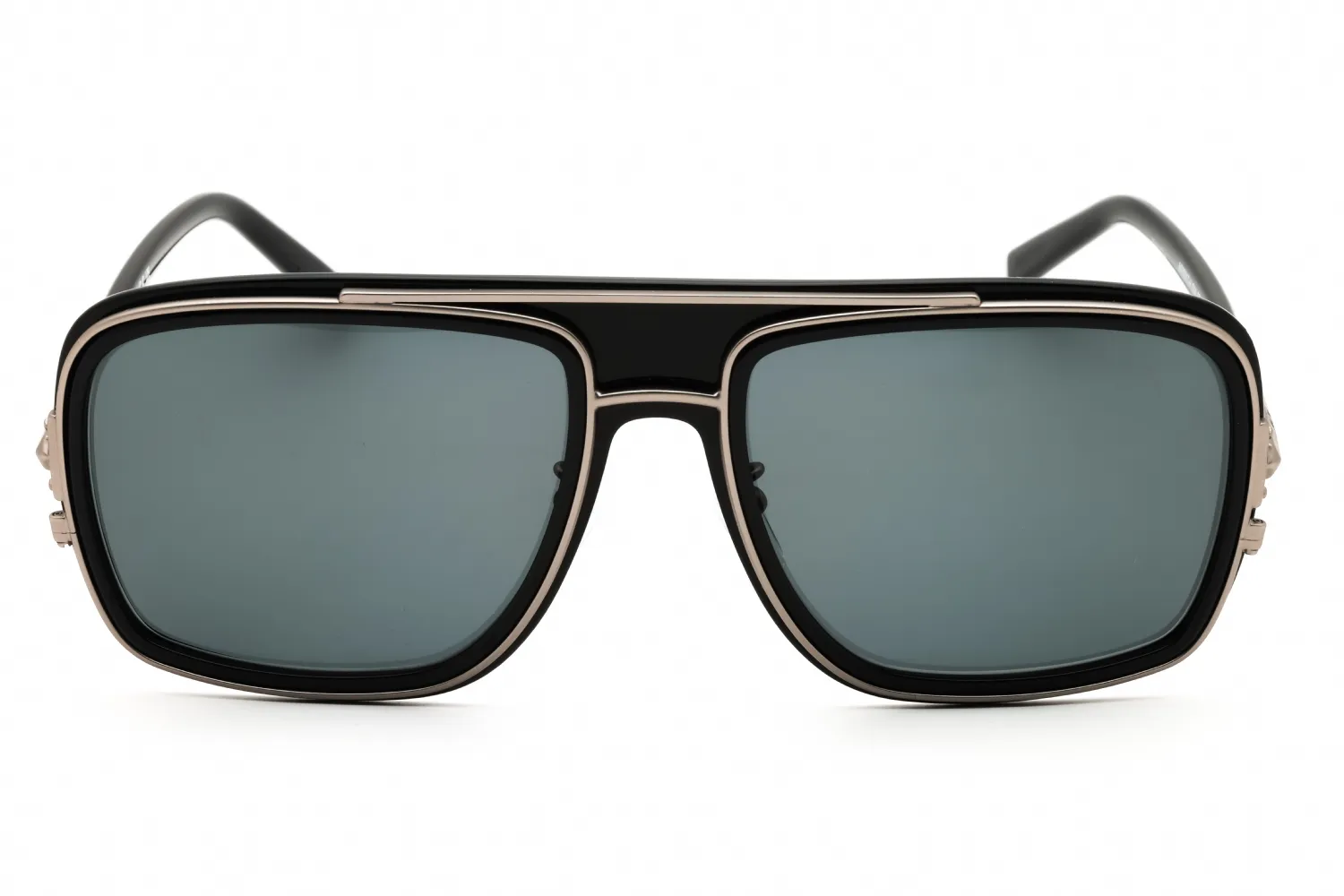 MCM MW0017-H 01A Sunglasses Shiny Black 57mm Unisex 2