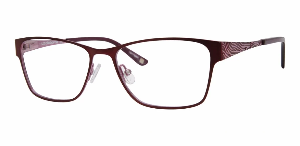 Liz Claiborne L 665 00T7 Eyeglasses Plum 52mm Women