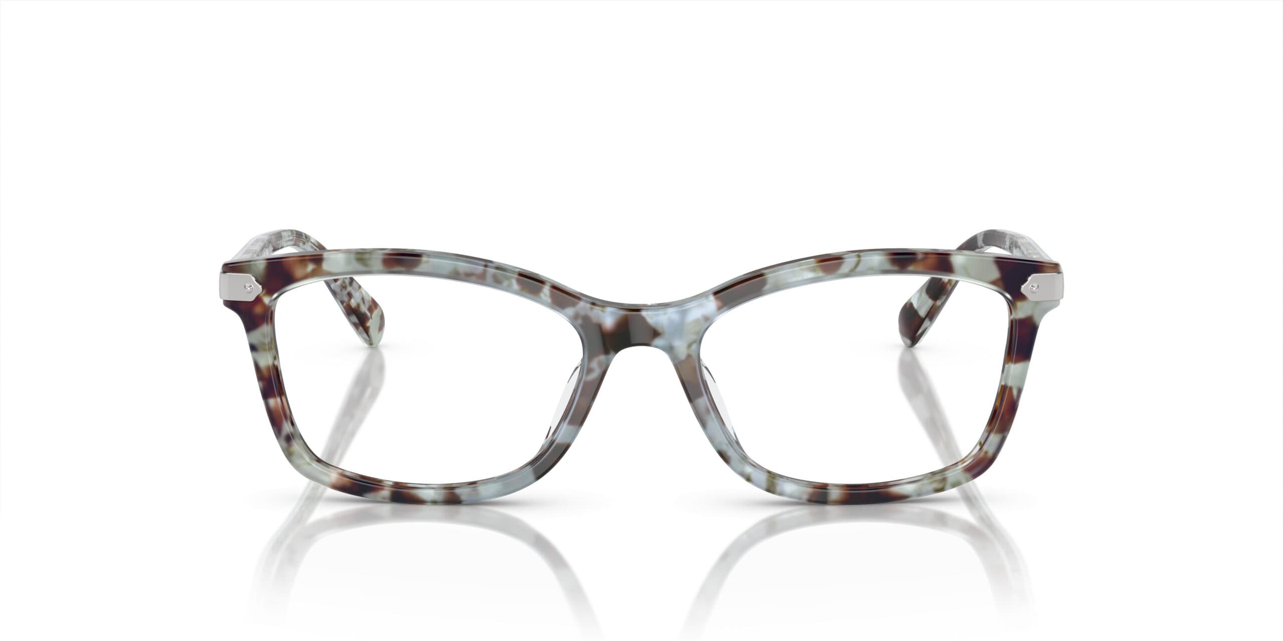 Coach HC6219U 5778 Eyeglasses Seaglass Tortoise 51mm Women 2