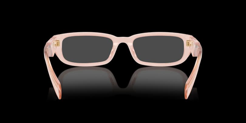 Prada 0PR B05V 19Q1O1 Eyeglasses Transparent Peach 52mm Women 4