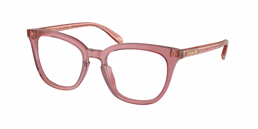 Coach 0HC6222U 5800 Eyeglasses Transparent Berry Red 51mm Women