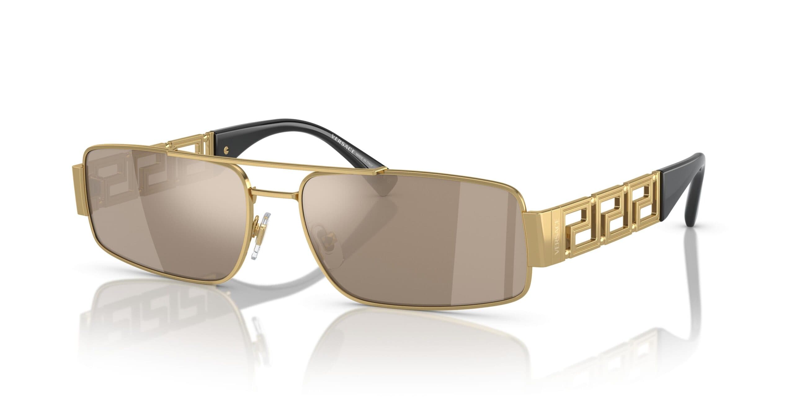 Versace 0VE2257 10025A Sunglasses Gold 60mm Men