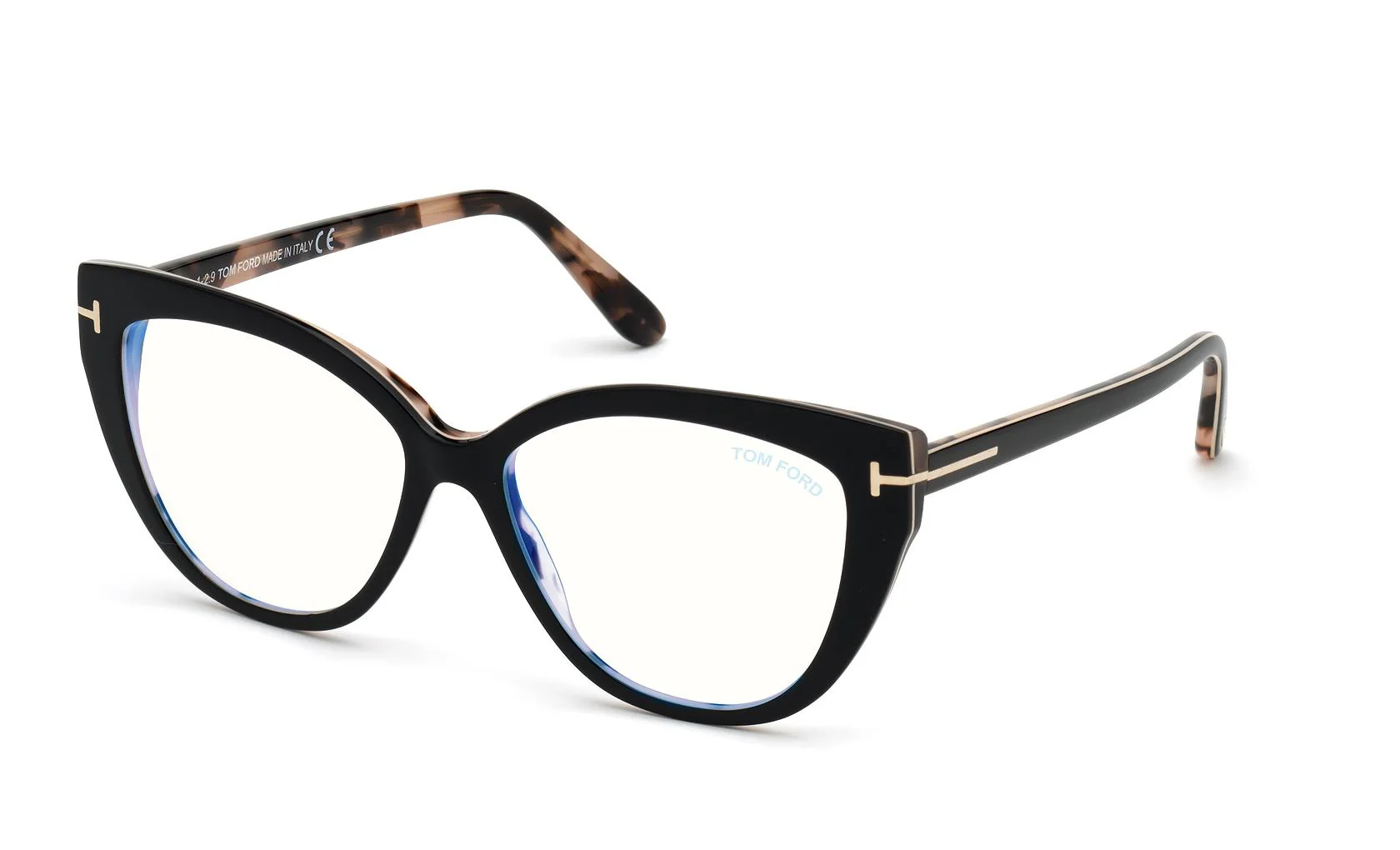 Tom Ford FT5673B 005 Eyeglasses Black 54mm Women