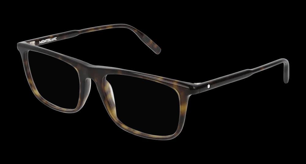 Montblanc MB0012O 006 Eyeglasses Havana 56mm Men