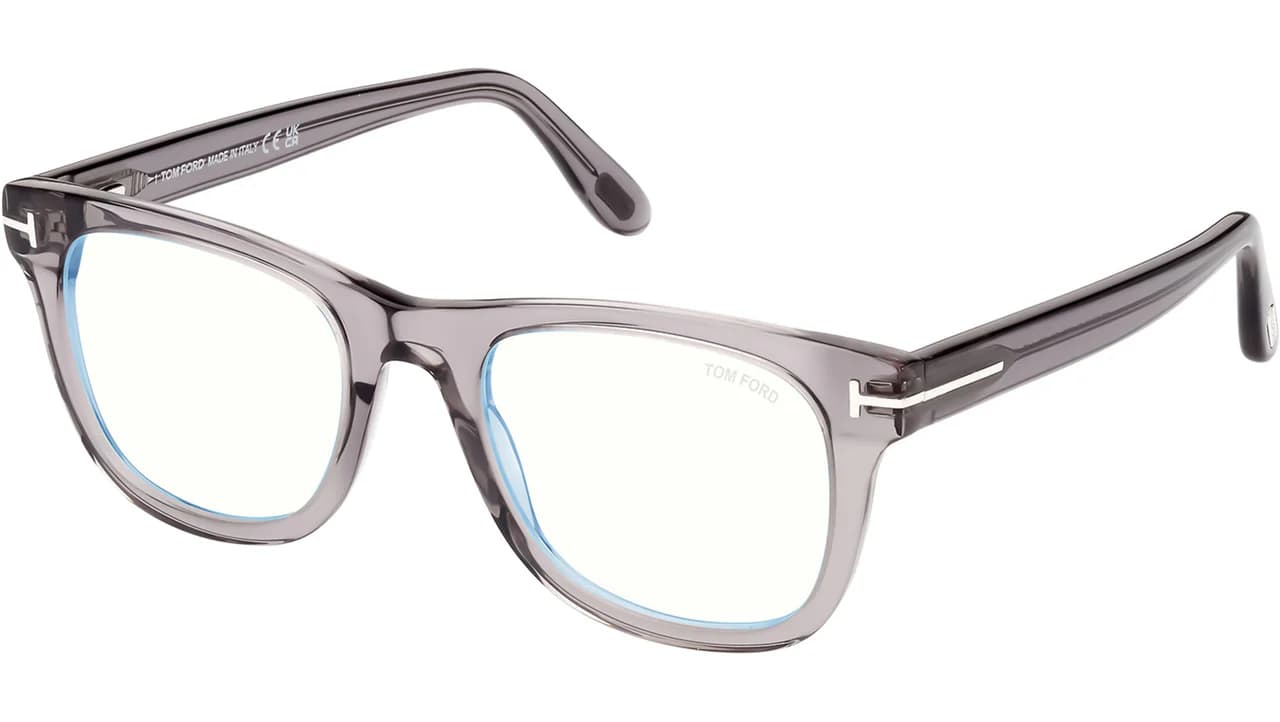 Tom Ford FT5820B 020 Eyeglasses Grey 50mm Women