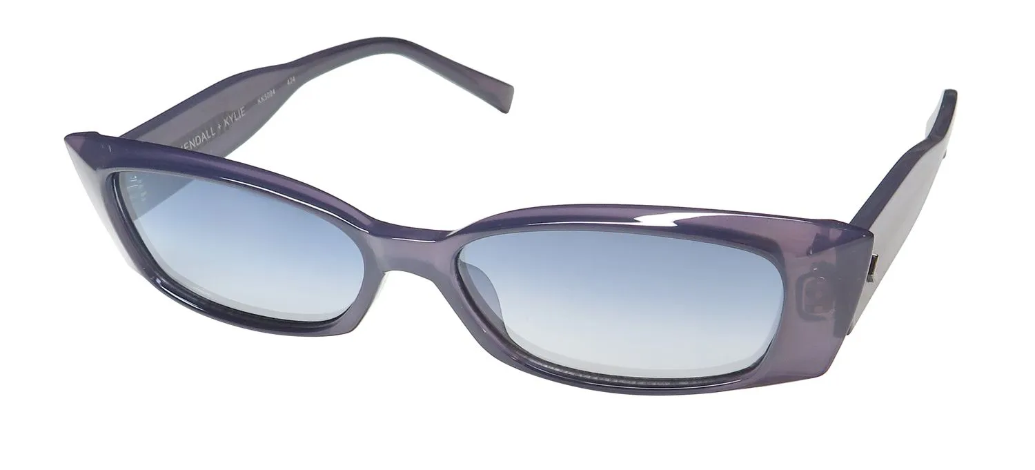 Kendall + Kylie Kk5094 Elora 424 Sunglasses Shiny Milky Blue 0mm