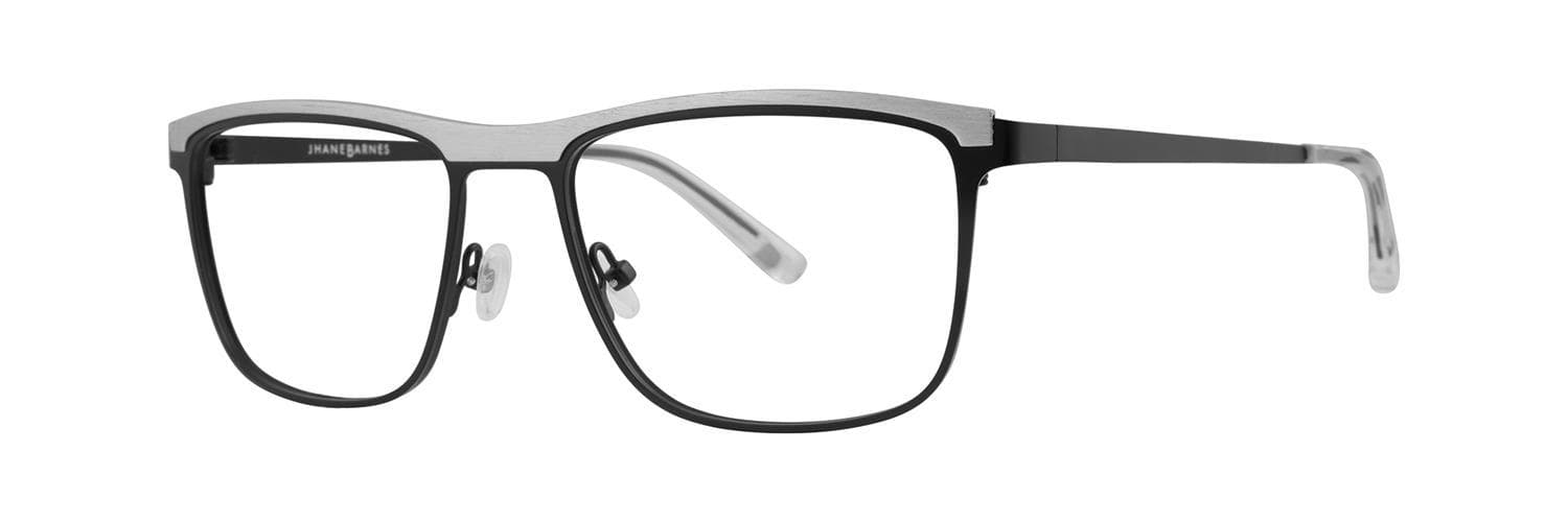 Jhane Barnes Precision Eyeglasses Black 55mm Men