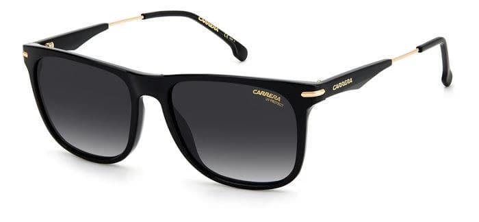 Carrera 276/S 02M2 Sunglasses Black Gold 55mm Men