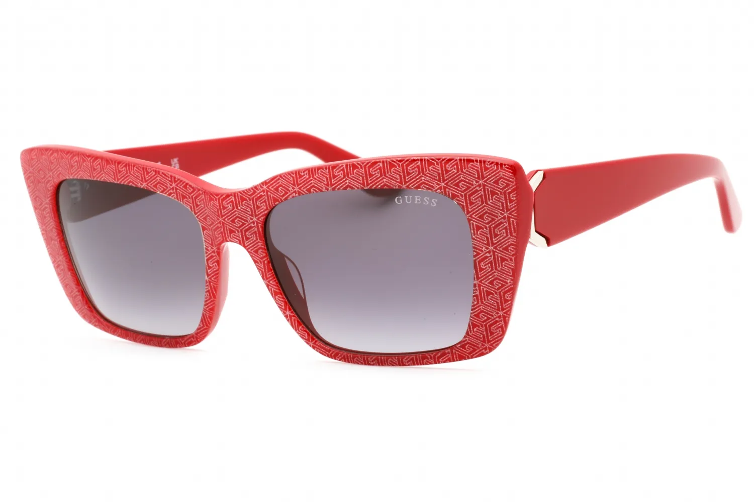 Guess GU7890 66B Sunglasses Shiny Red 55mm Men