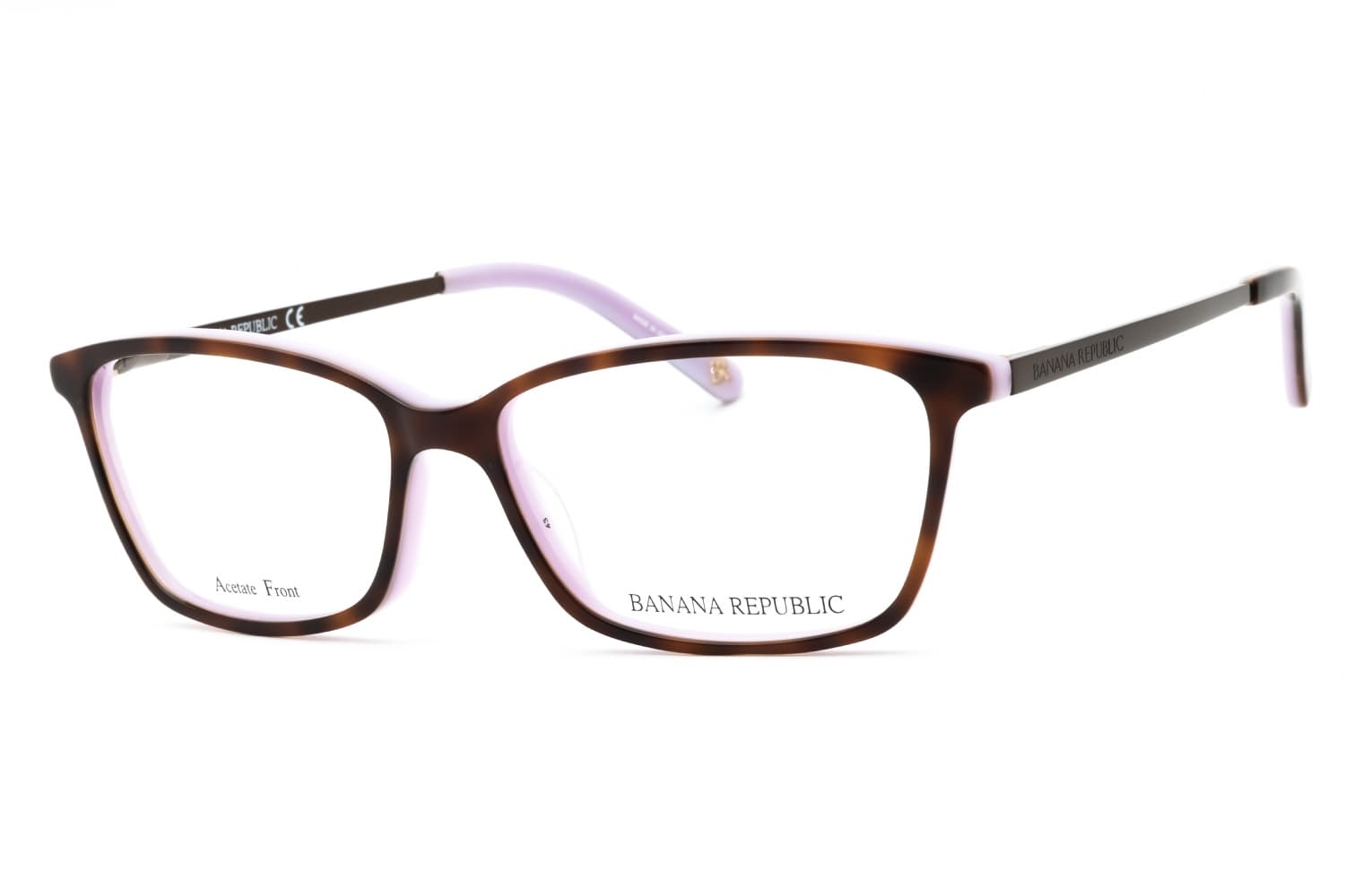 Banana Republic CATE/N 0AY0 Eyeglasses Havana Violet 51mm Women