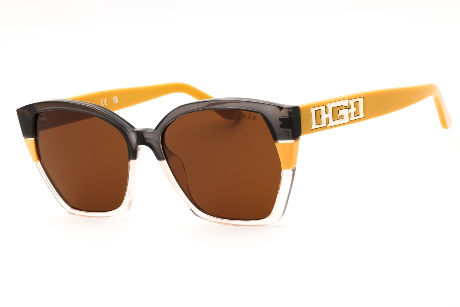 Guess GU7912 41E Sunglasses Yellow 55mm Women