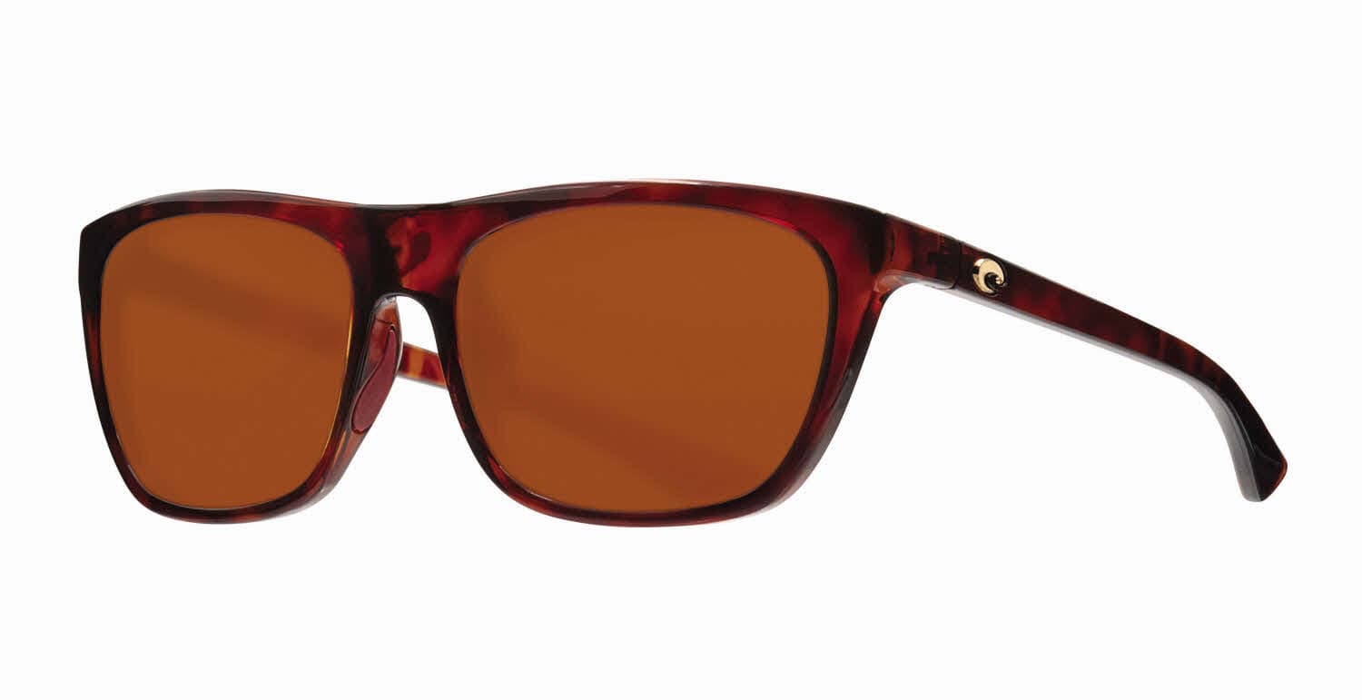 Costa Del Mar Cheeca CHA 201 Sunglasses Brown 128mm Women