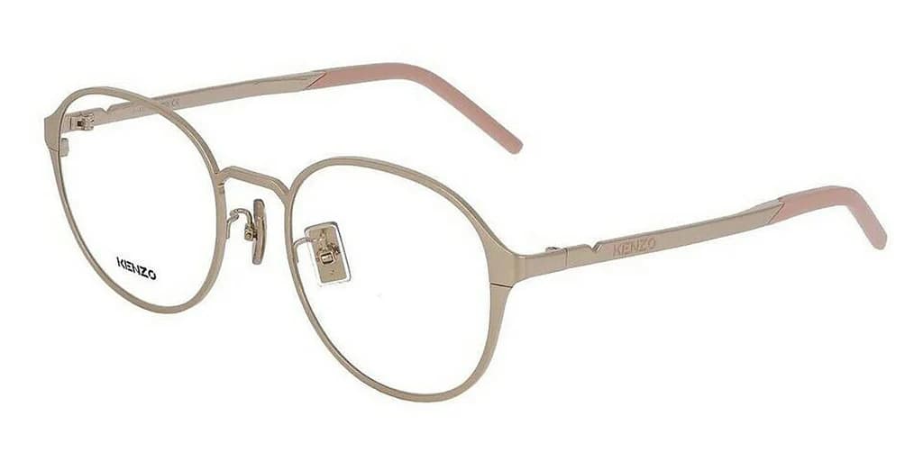 Kenzo KZ50128U 032 Eyeglasses Gold 52mm Unisex
