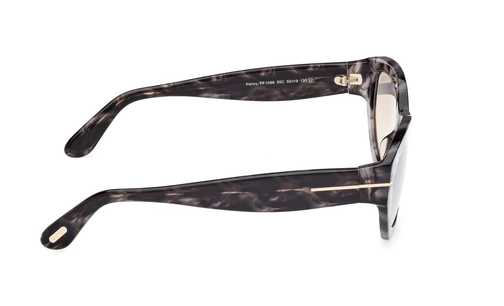 Tom Ford FT1086 55C Sunglasses Coloured Havana 55mm Women 3