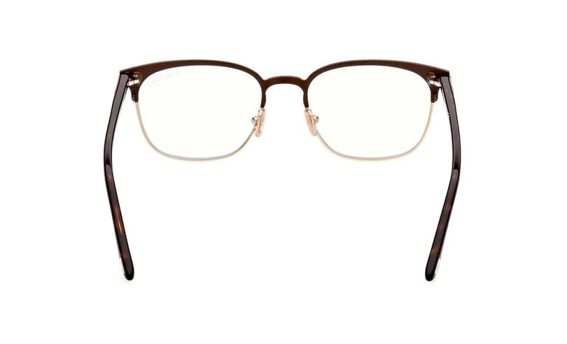 Tom Ford FT5799B 049 Eyeglasses Matte Dark Brown 53mm Men 4