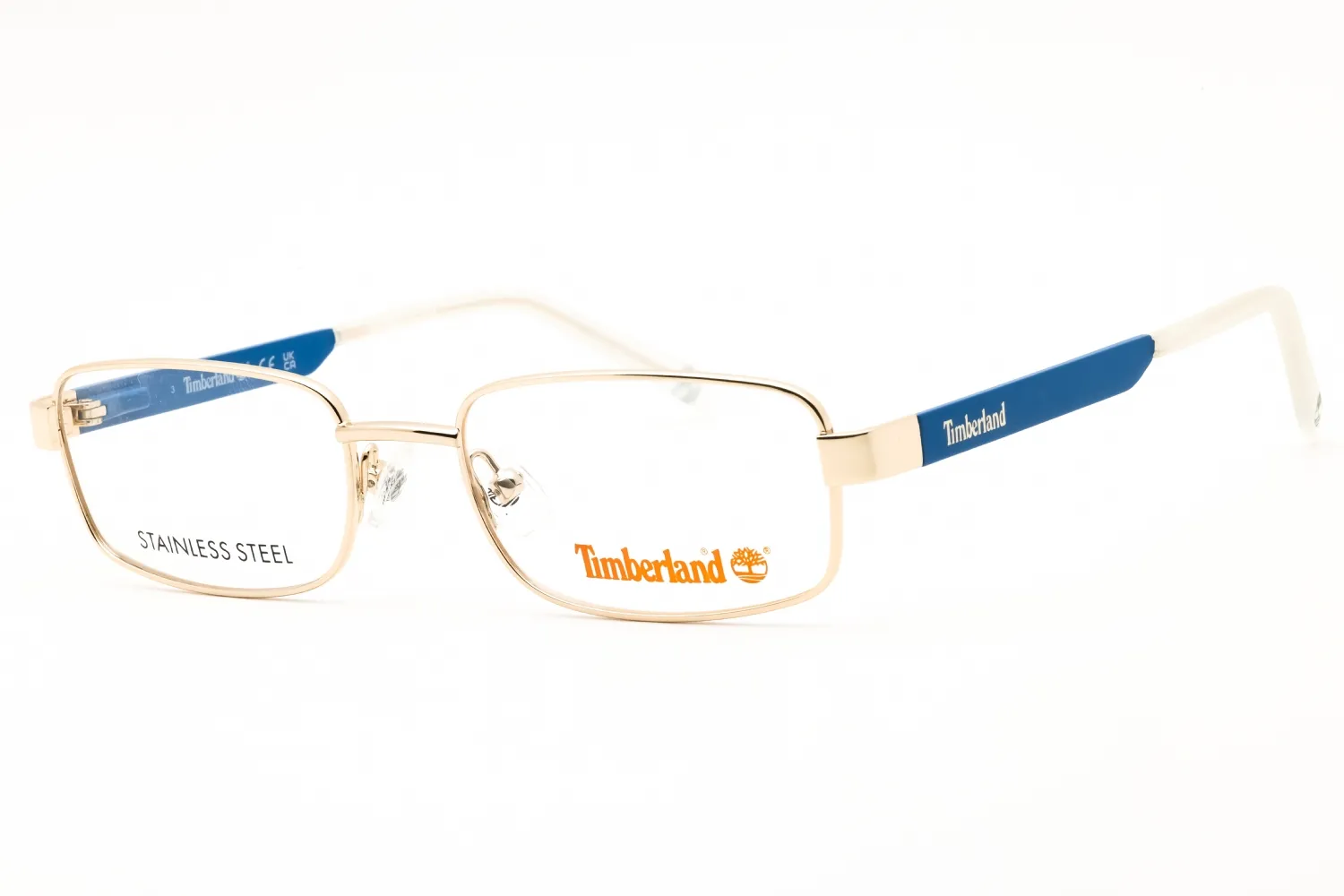 Timberland TB1828 032 Eyeglasses Pale Gold 49mm Men