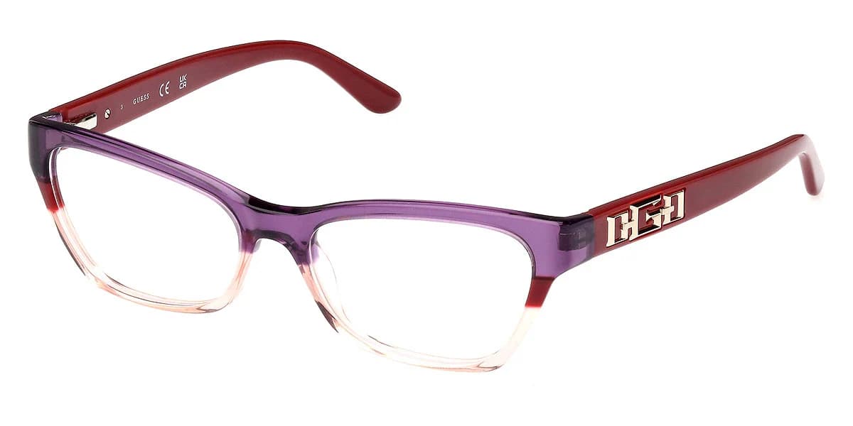 Guess GU2979 071 Eyeglasses Bordeaux 54mm Women