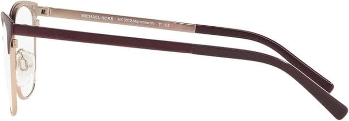Michael Kors MK3012 Adrianna IV 1108 Eyeglasses Cordovan Rose 51mm Women 3