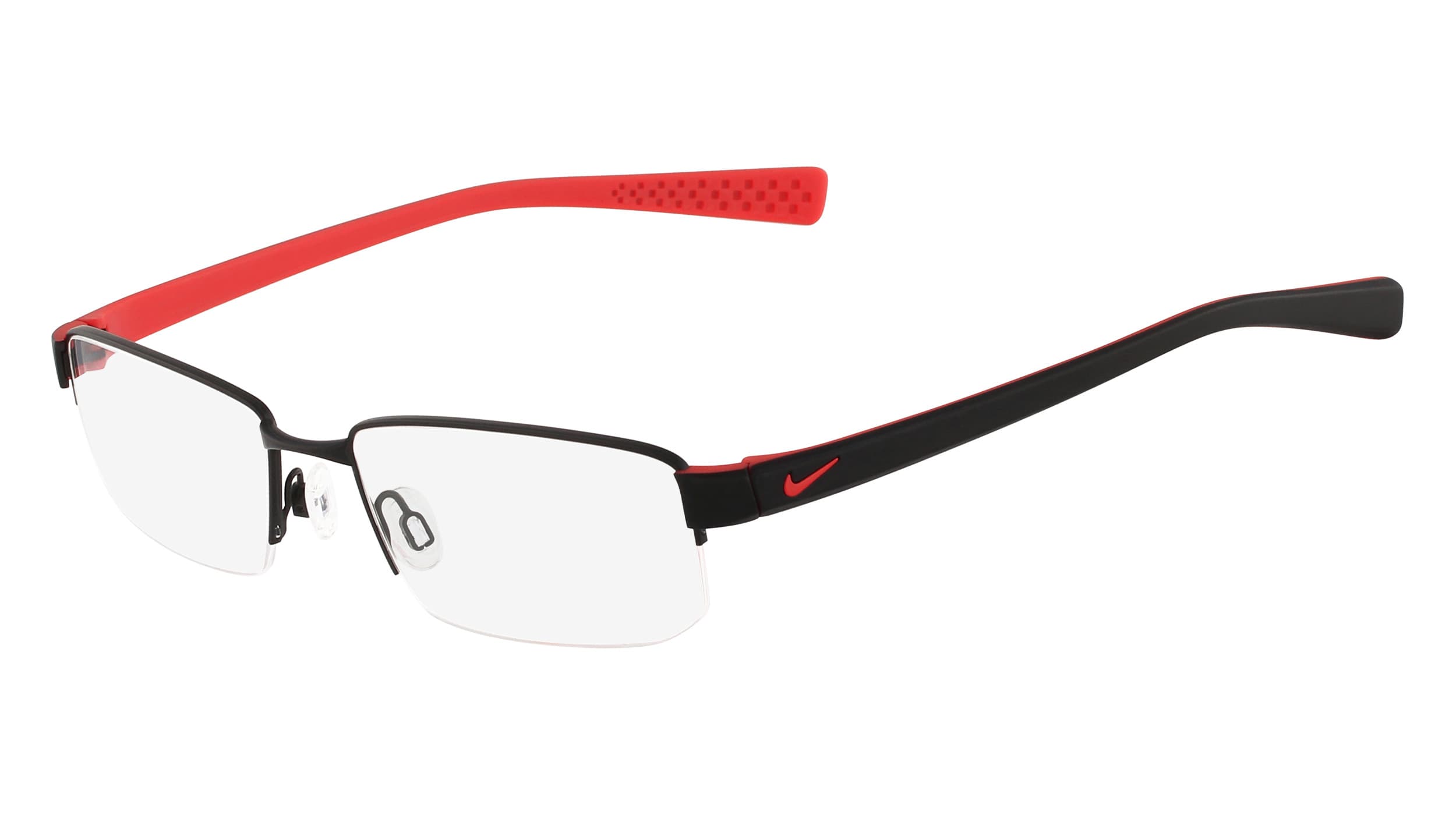 Nike 8160 012 Eyeglasses Satin Black 53mm Men